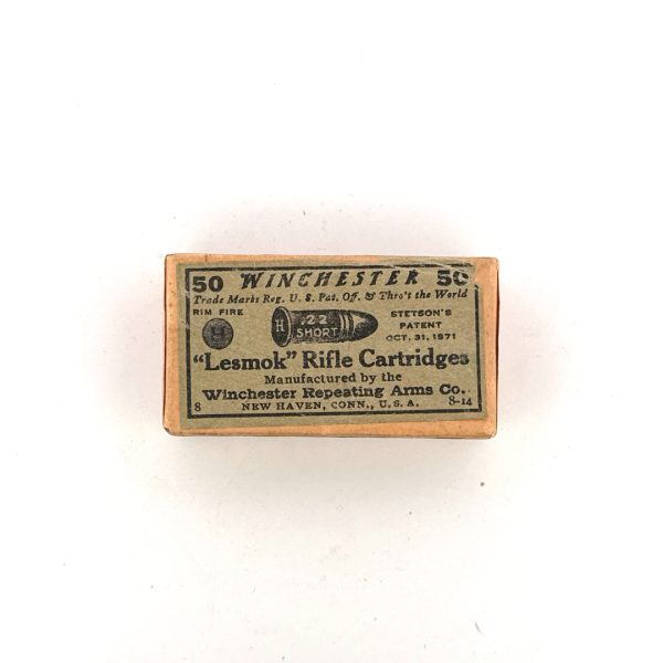Winchester, Lesmok, .22 Short, 2 Piece Box (Sealed)