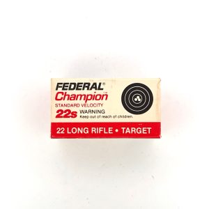 Federal, Champion, .22 Long Rifle, 1 Piece Box