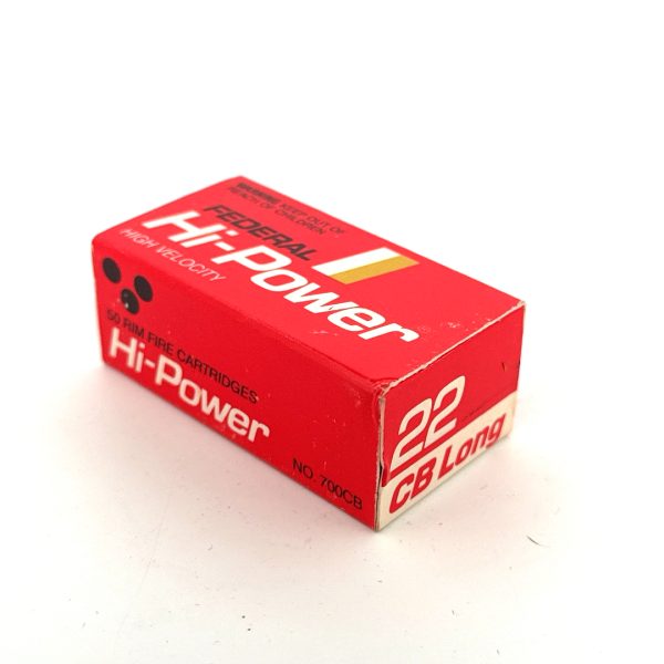 shot_20260716152819 Federal, Hi-Power, .22 CB Long, 1 Piece Box