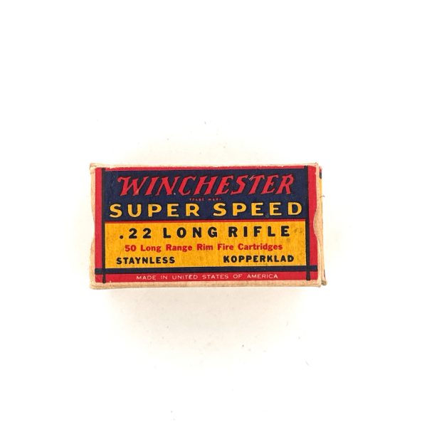 Winchester, Super Speed, .22 Long Rifle Hollow Point, 1 Piece Box