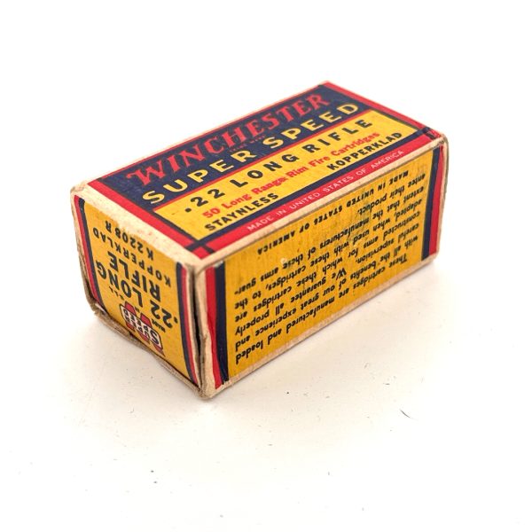 Winchester, Super Speed, .22 Long Rifle Hollow Point, 1 Piece Box