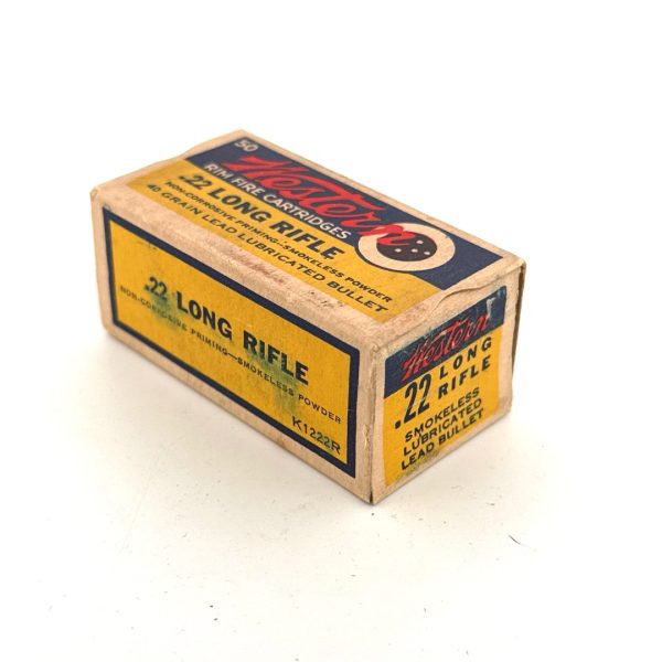 Western, "Bullseye", .22 Long Rifle, 1 Piece Box