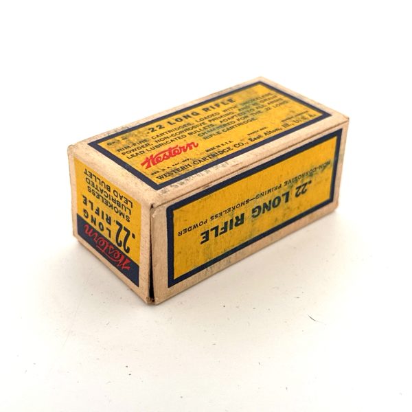 Western, "Bullseye", .22 Long Rifle, 1 Piece Box