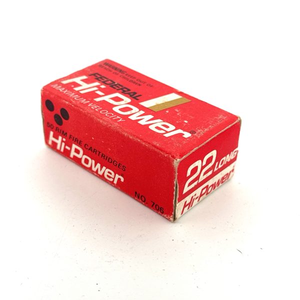 Federal, Hi-Power, .22 Long, 1 Piece Box