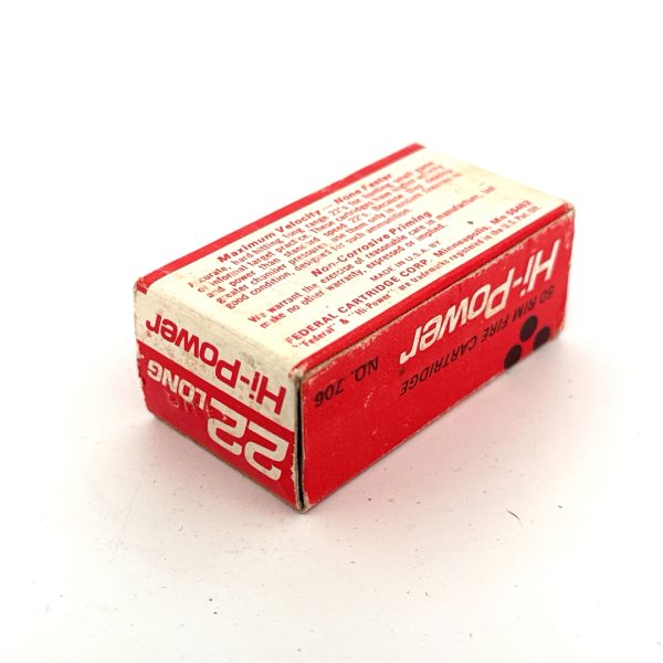Federal, Hi-Power, .22 Long, 1 Piece Box