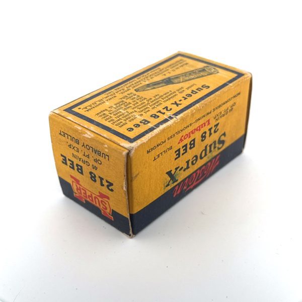 Wester, SuperX, .218 Bee, 46 Grain Open Point Exp., 1 Piece Box