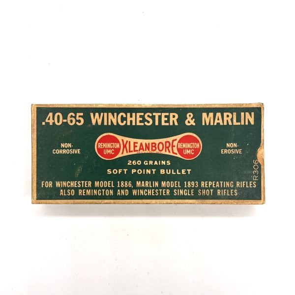 Remington, Kleanbore, .40-65 Win, 1 Piece Box (Partial)