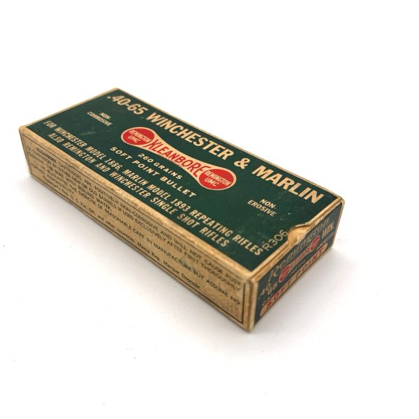 Remington, Kleanbore, .40-65 Win, 1 Piece Box (Partial)