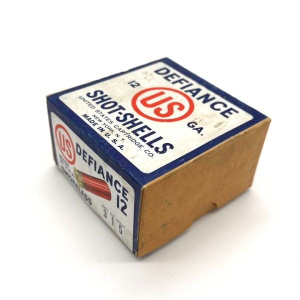 shot_20260716214023 U.S. Cartridge Company, Defiance, 12 Gauge, 2 Piece Box (Empty)