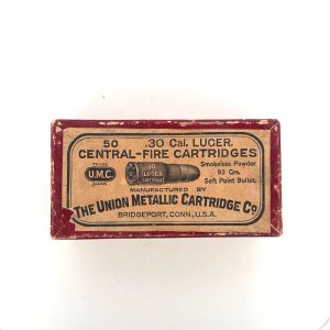 UMC, Smokeless, .30 Luger, 93 Grain Soft Point, 2 Piece Box (Sealed)