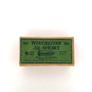 Winchester, .32 Short Rim Fire, 2 Piece Box