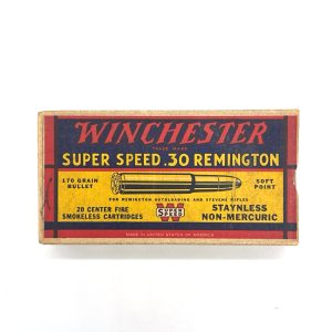 Winchester, Super Speed, .30 Remington CF, 170 Grain, 1 Piece Box