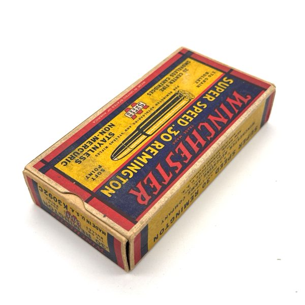 Winchester, Super Speed, .30 Remington CF, 170 Grain, 1 Piece Box