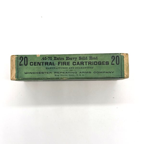 Winchester, Govt Standard and Target, .45-70, 500 Grain, 2 Piece Box (Sealed)