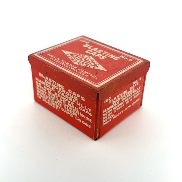 Austin Powder Company, Blasting Cap Tin (Empty)