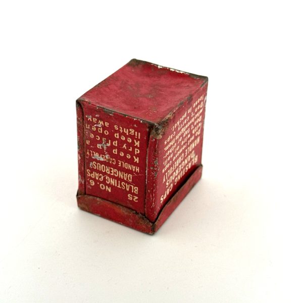 Dupont, Blasting Cap Tin, Small 25 Ct, (Empty)