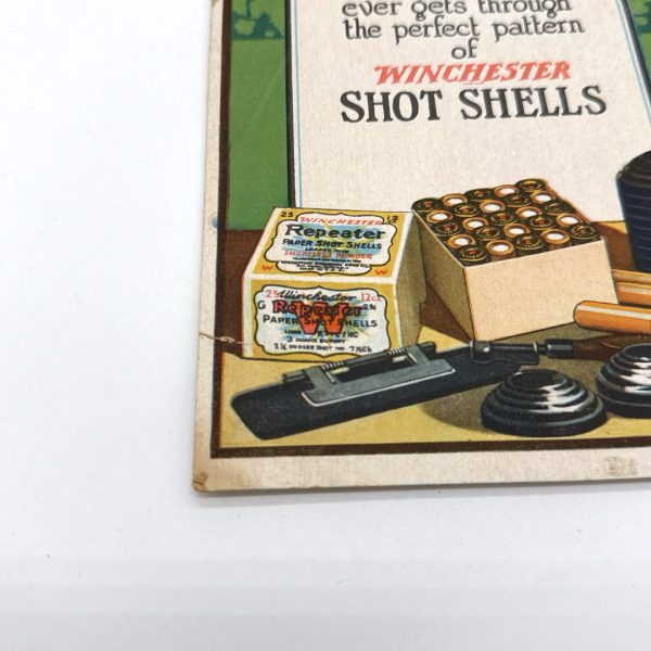 shot_20260720152828 Winchester, two-sided Counter Top Advertising Sign/Card, Shot Shells