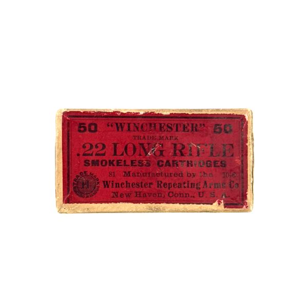 Winchester, Smokeless, .22 Long Rifle, 2 Piece Box (Sealed)