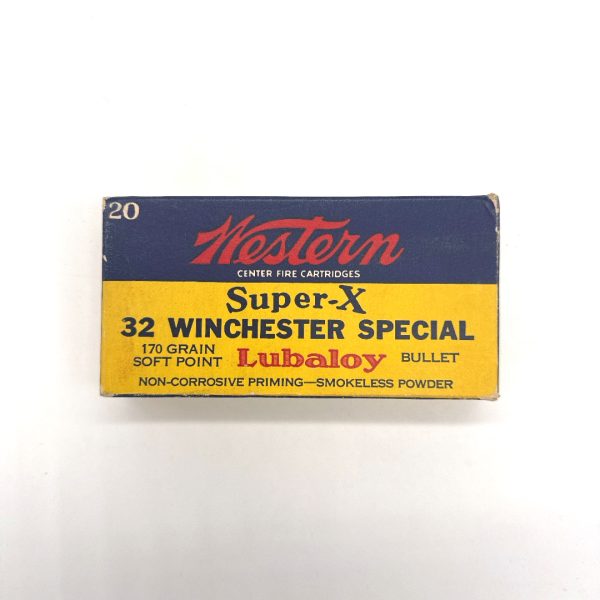 Western, Super-X, .32 Win Special, 1 Piece Box