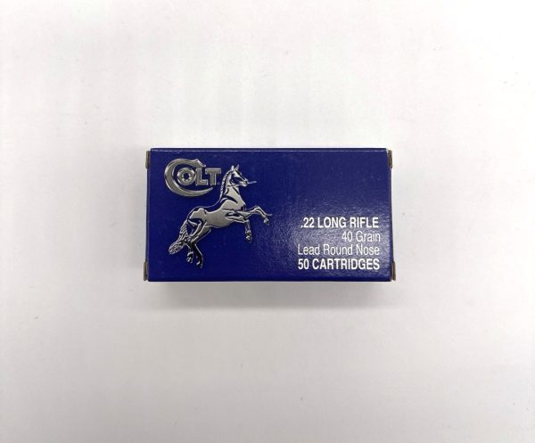 Colt (Made by Aguila), .22 Long Rifle, Modern but Collectible 1 Piece Box
