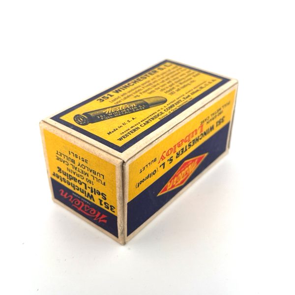 Western, Lubaloy, .351 Win SL, 1 Piece Box