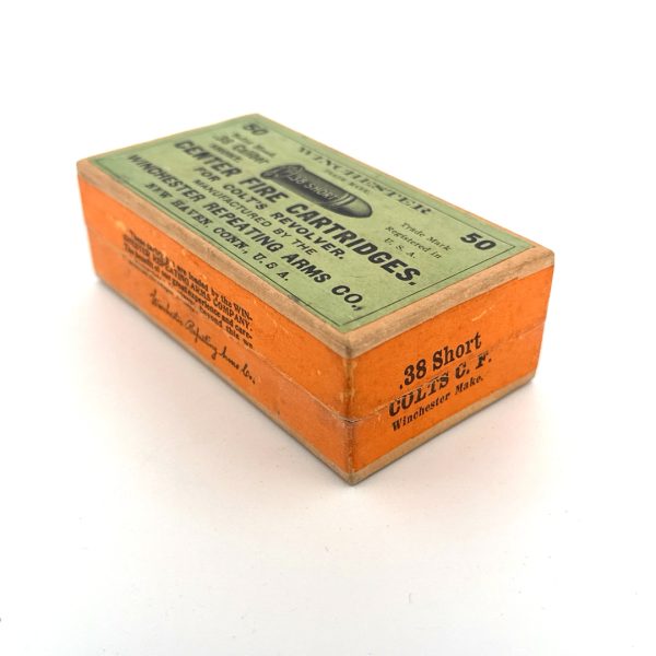 Winchester, .38 Short Colt CF, 2 Piece box