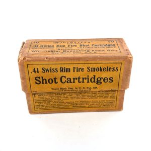 shot_20260721104431 Winchester, Smokeless, .41 Swiss Rim Fire, Shot Cartridges, 2 Piece Box
