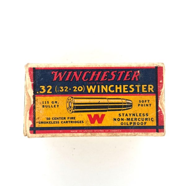 Winchester, .32 Win (.32-20), 115 Grain, 1 Piece Box