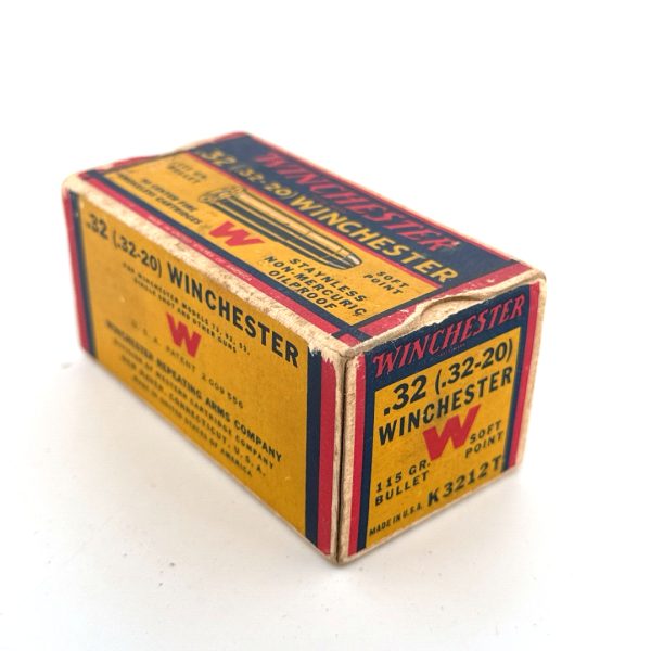 Winchester, .32 Win (.32-20), 115 Grain, 1 Piece Box