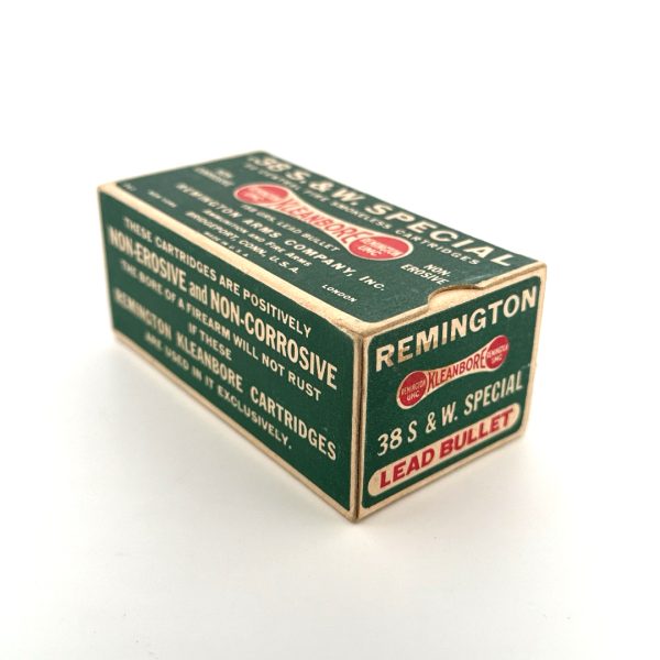 Remington, Kleanbore, .38 S&W Special, 158 Grain, 1 Piece Box