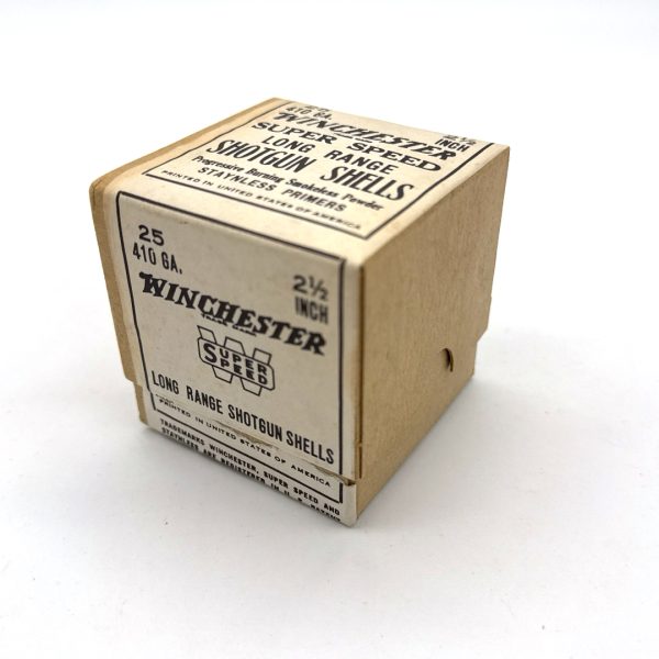 shot_20260724093734 Winchester, Super Speed, .410 Gauge, 2 Piece Box (Empty)