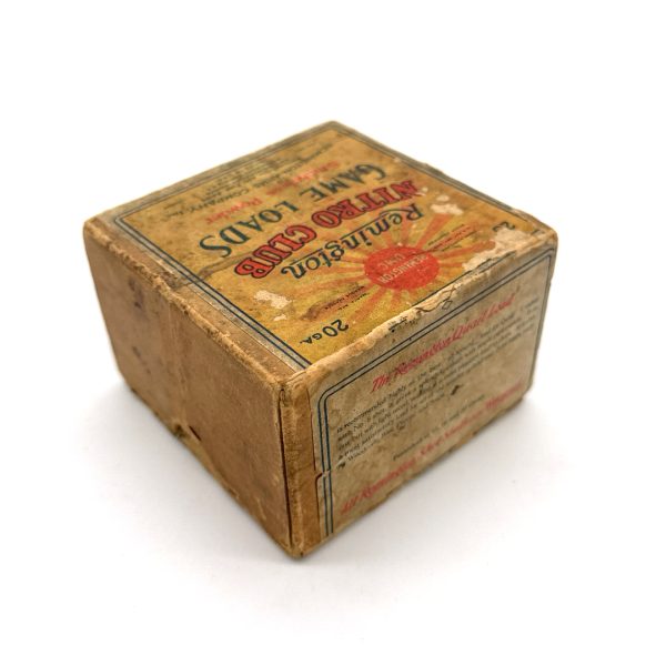 Remington, Nitro Club, Quail Load, 20 Gauge, 2 Piece Box (Empty)