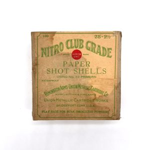 Remington, Nitro Club, 28 Gauge100 ct Box, New Primed Empty (NPE)