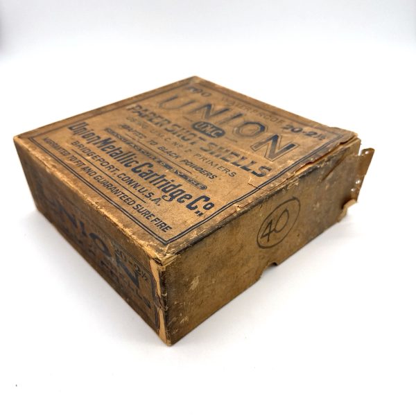 shot_20260724094252 UMC, Union, 20 Gauge, 100, New Primed Empty, 2 Piece Box (Empty)