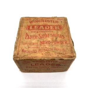 Winchester, Leader, 10 Gauge, BB Shot, w/ Dupont side Label, 2 Piece Box