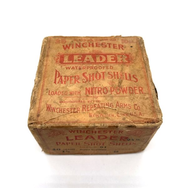 shot_20260725125636 Winchester, Leader, 10 Gauge, BB Shot, w/ Dupont side Label, 2 Piece Box