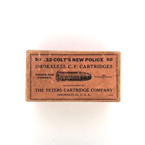 Peters, Smokeless, .32 Colt New Police, 2 Piece Box (Sealed)