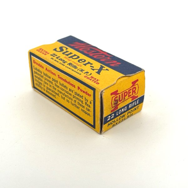 Western, Super-X, .22 Long Rifle Hollow Point, 1 Piece Box