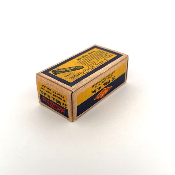 Western, Lubaloy, .22 Win Auto Rim Fire, 1 Piece Box