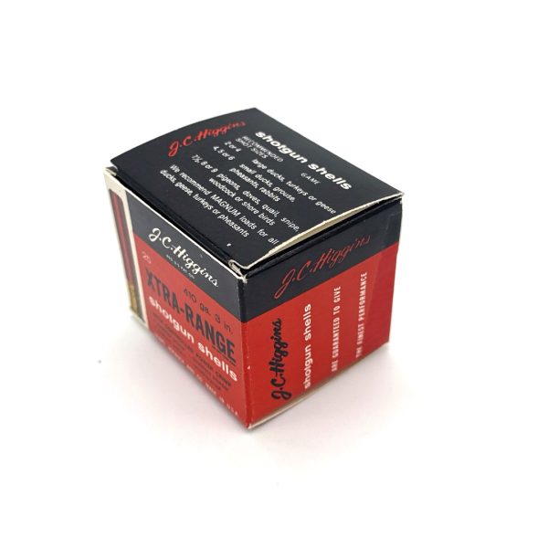 Sears, JC Higgins Xtra-Range, .410 Gauge, 1 Piece Shotgun Box (Empty)