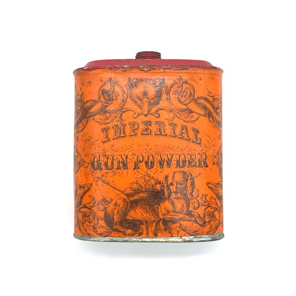 Eureka Powder Works, Imperial Gun Powder, 1 Lbs Powder Tin (Empty)