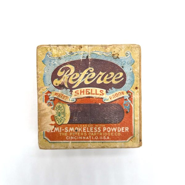 Peters, Referee, 12 Gauge, BB Shot, 2 Piece Box (Empty)