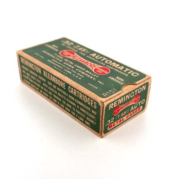 Remington, Kleanbore, .32 ACP (Automatic) 1 Piece Box