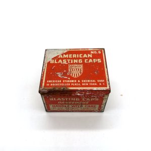 American Blasting Cap Tin (Empty)