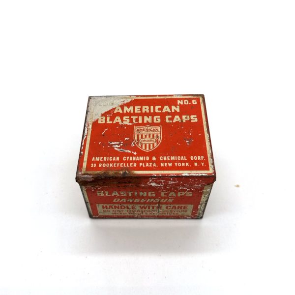 American Blasting Cap Tin (Empty)