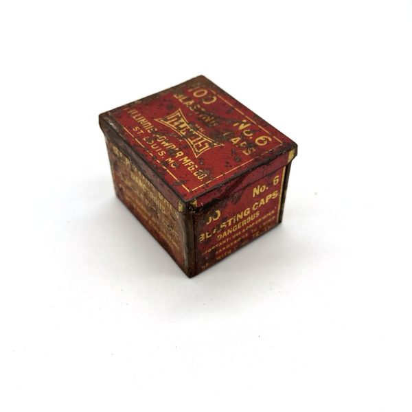 Illinois Powder Company, Blasting Cap Tin (Empty)