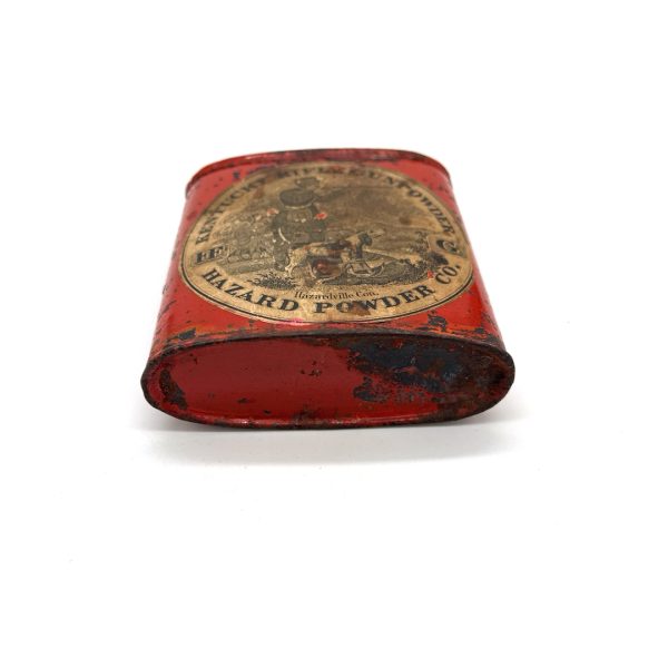 Hazard Powder Company, Kentucky Rifle GunPowder, 1/2 lbs Tin (Empty)