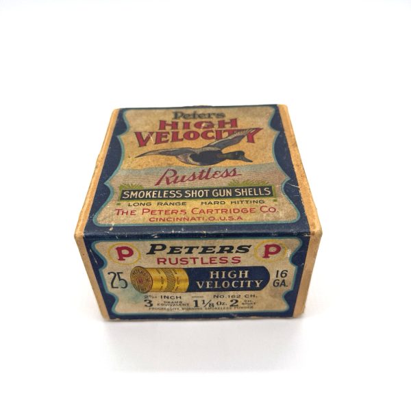 Peters, High Velocity, 16 Gauge #2ch Shot, 2 Piece Box (Empty)