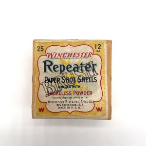 shot_20260818112234 Winchester, Repeater, Brush Load, 12 Gauge #7.5ch Shot, 2 Piece Box (Empty)