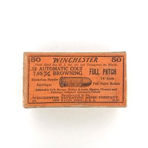 Winchester, .32 ACP (Auto) Center Fire, 2 Piece Box